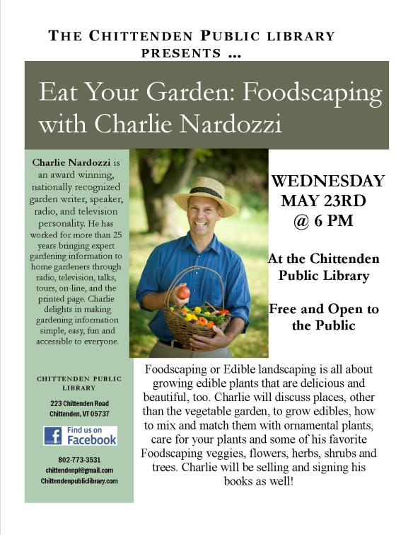 charlie nardozzi flyer