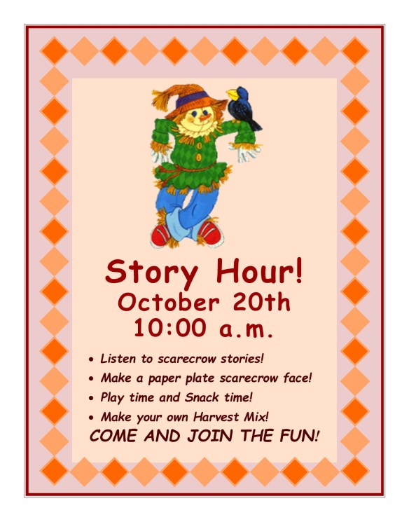 October Story Hour 2018