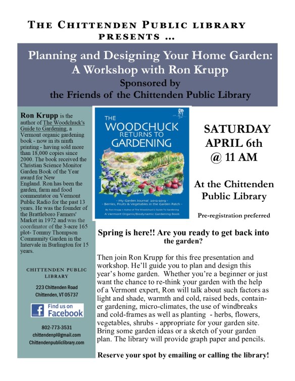 Ron Krupp Garden event