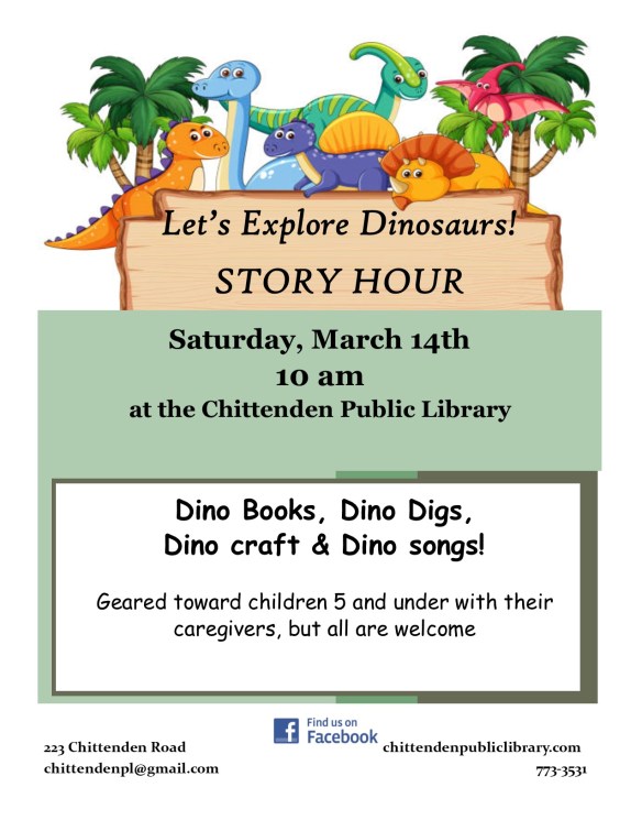 dino story hour