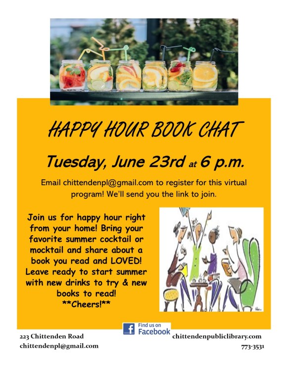 happy hour book chat